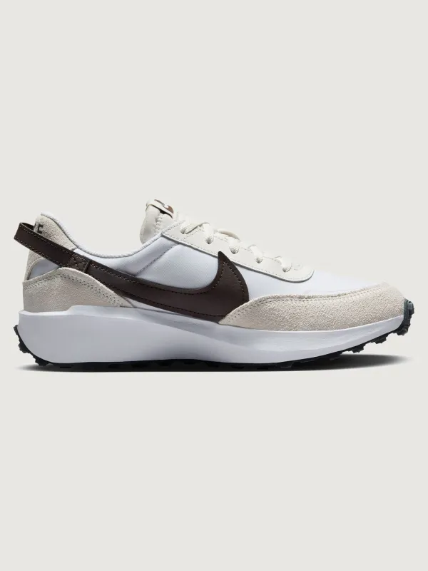 Nike Waffle Debut - White / Baroque Brown / Phantom sold by Carbon38