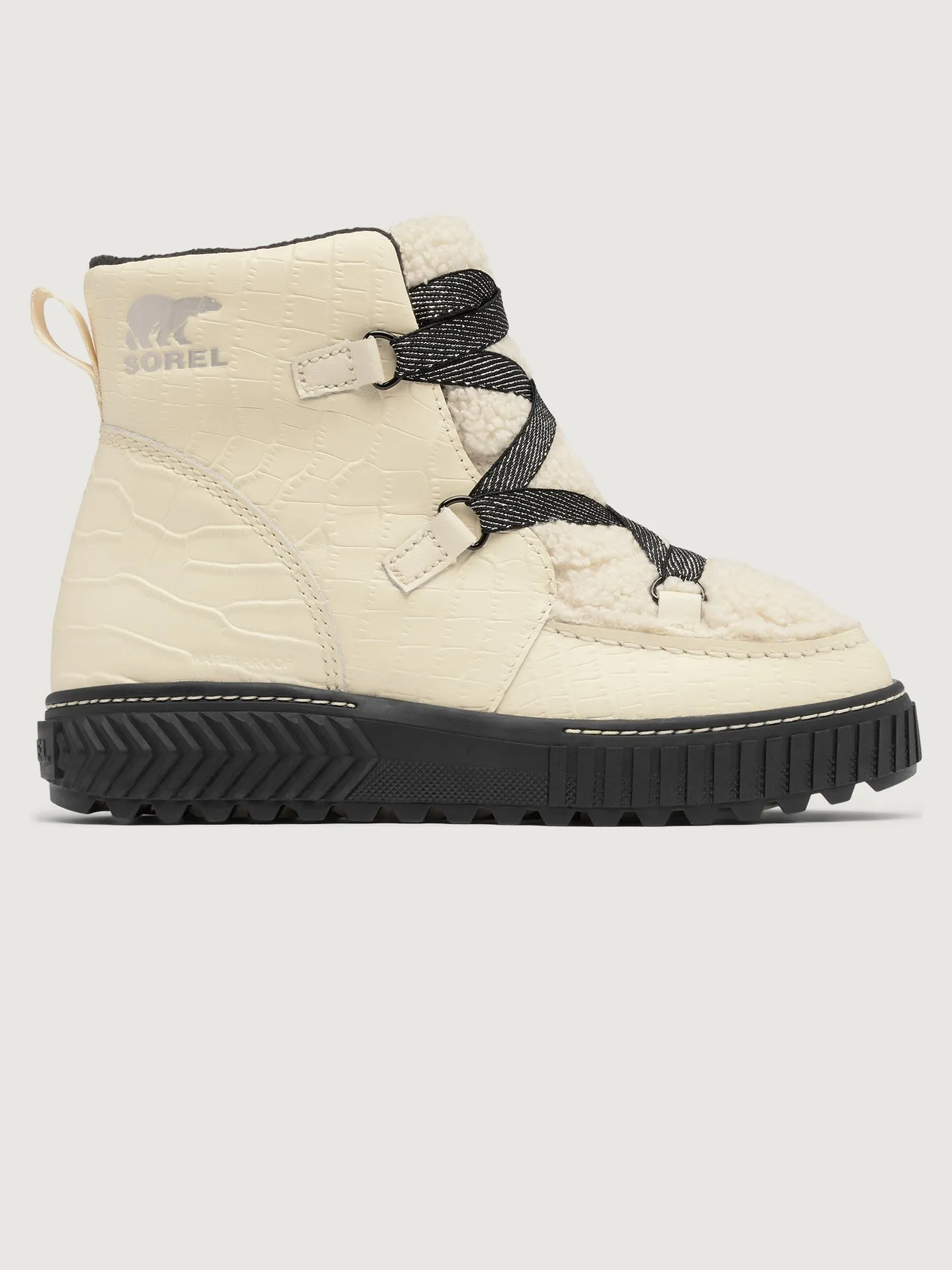 Ona Ave™ Alpine Boot Lux WP - Chalk, Black sold by Carbon38