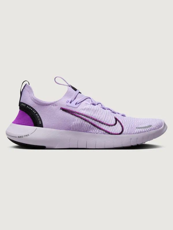 Nike Free Run Next Nature - Lilac Bloom / Black-barely sold by Carbon38