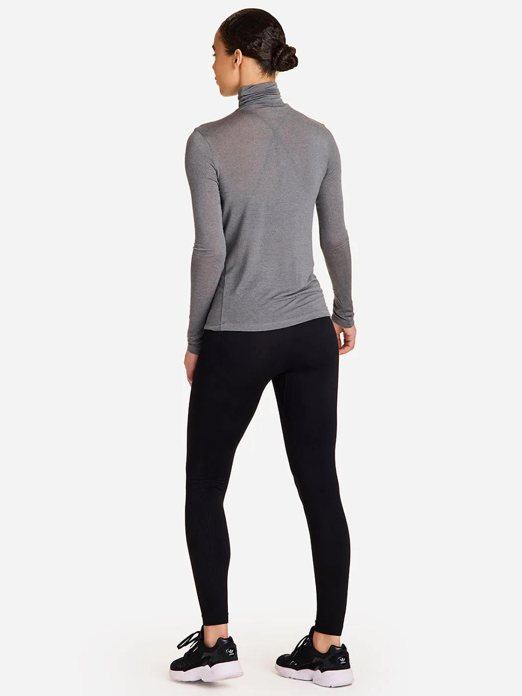 Washable Cashmere Turtleneck - Grey sold by Carbon38 product image thumbnail 2