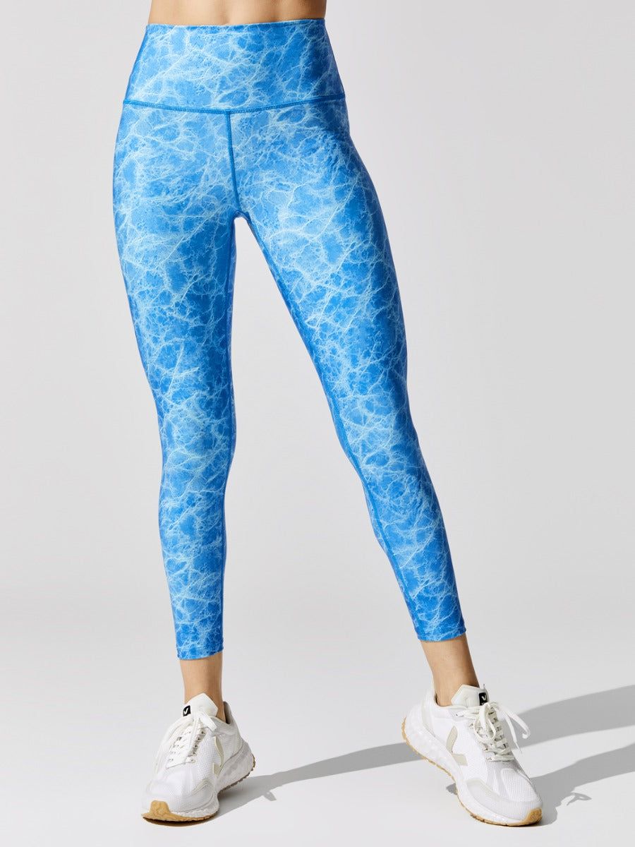 Underwater 7/8 Leggings - Underwater Crackle Print sold by Carbon38 product image thumbnail 2