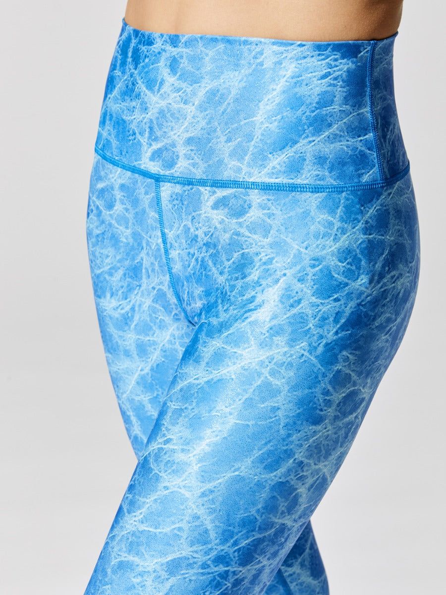 Underwater 7/8 Leggings - Underwater Crackle Print sold by Carbon38 product image thumbnail 4