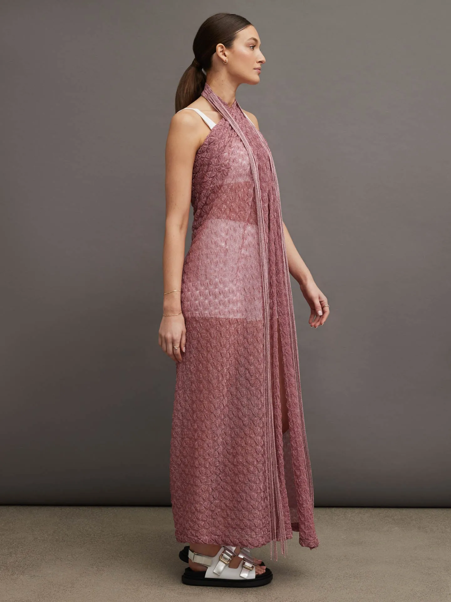 Long Cover Up - Pink sold by Carbon38 product image thumbnail 3