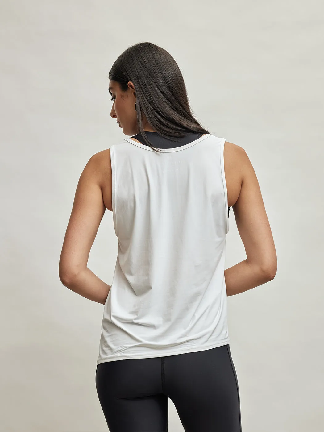 Wrap Tank - White sold by Carbon38 product image thumbnail 2