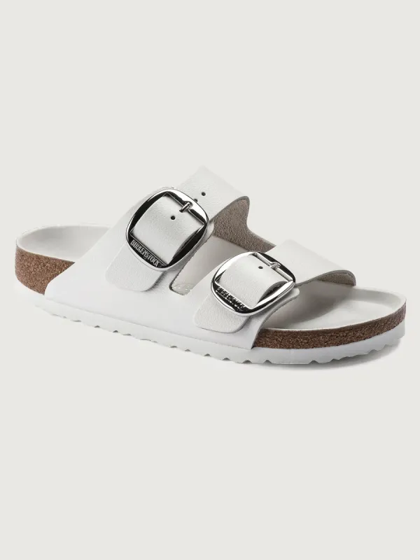 Arizona Big Buckle - White Leather sold by Carbon38