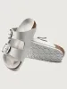 Arizona Big Buckle - White Leather sold by Carbon38