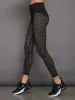 Laser Cut Legging in Diamond Compression - Black sold by Carbon38