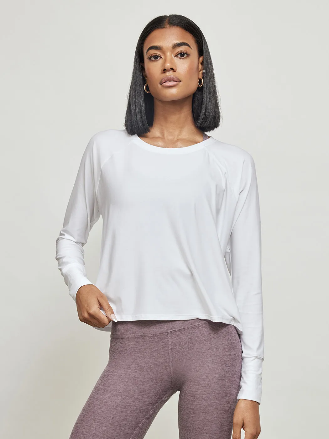 Featherweight Daydreamer Pullover - Cloud White sold by Carbon38 product image thumbnail 4