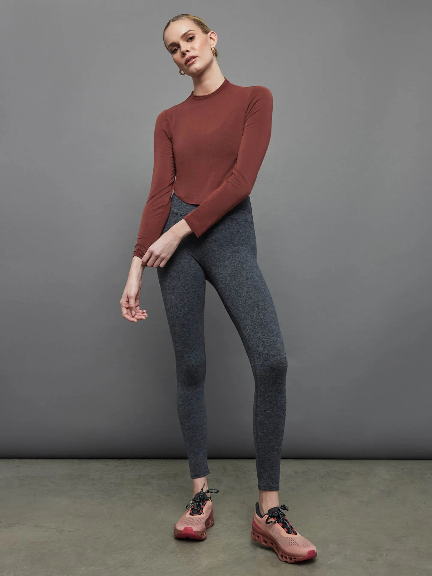 Lexi Cashmere Crop - Clay sold by Carbon38 product image thumbnail 3