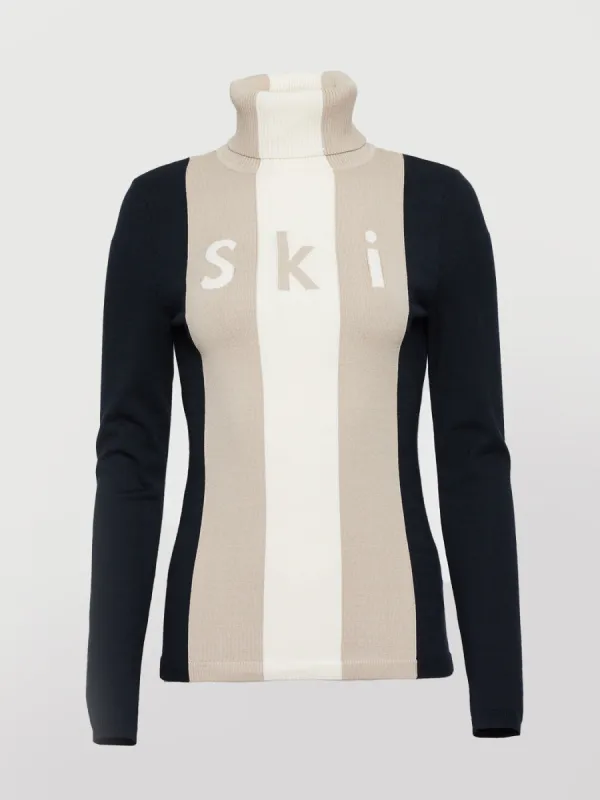 Ski 1970 Sweater - TAN sold by Carbon38