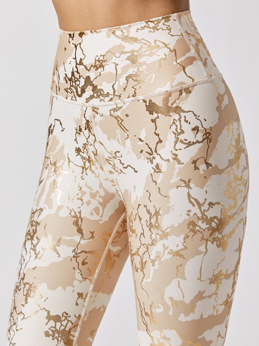 Marble Shine 7/8 Legging - Sandstone Marble Pearl sold by Carbon38 product image thumbnail 5