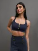 SAILOR BRALETTE - NAVY sold by Carbon38