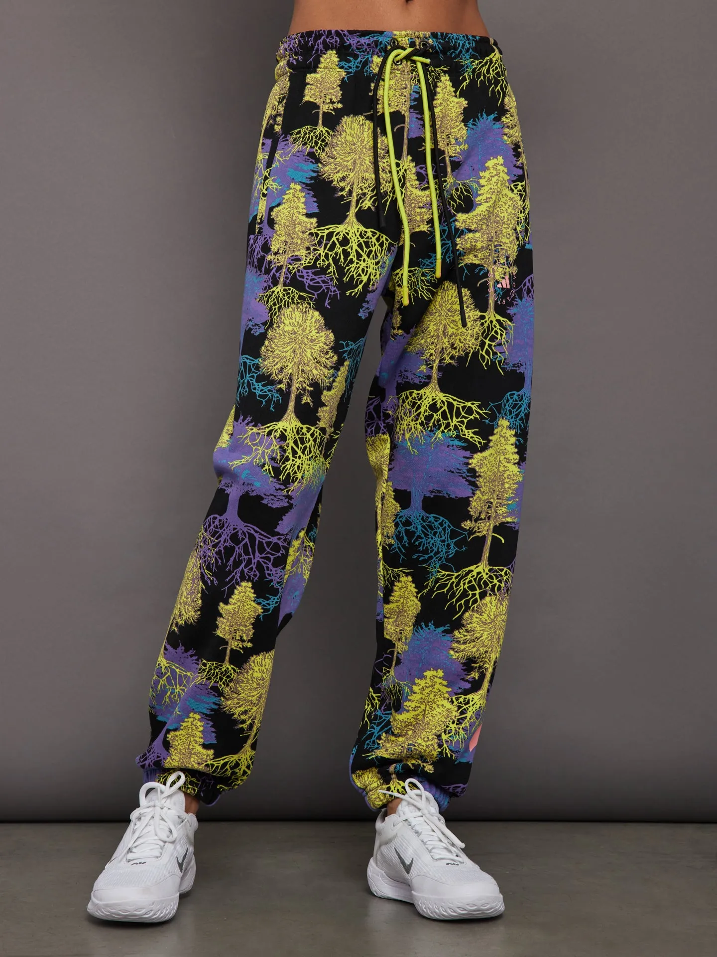 aSMC Sweatpant printed - black shock slime deep lilac blue bay-smc sold by Carbon38