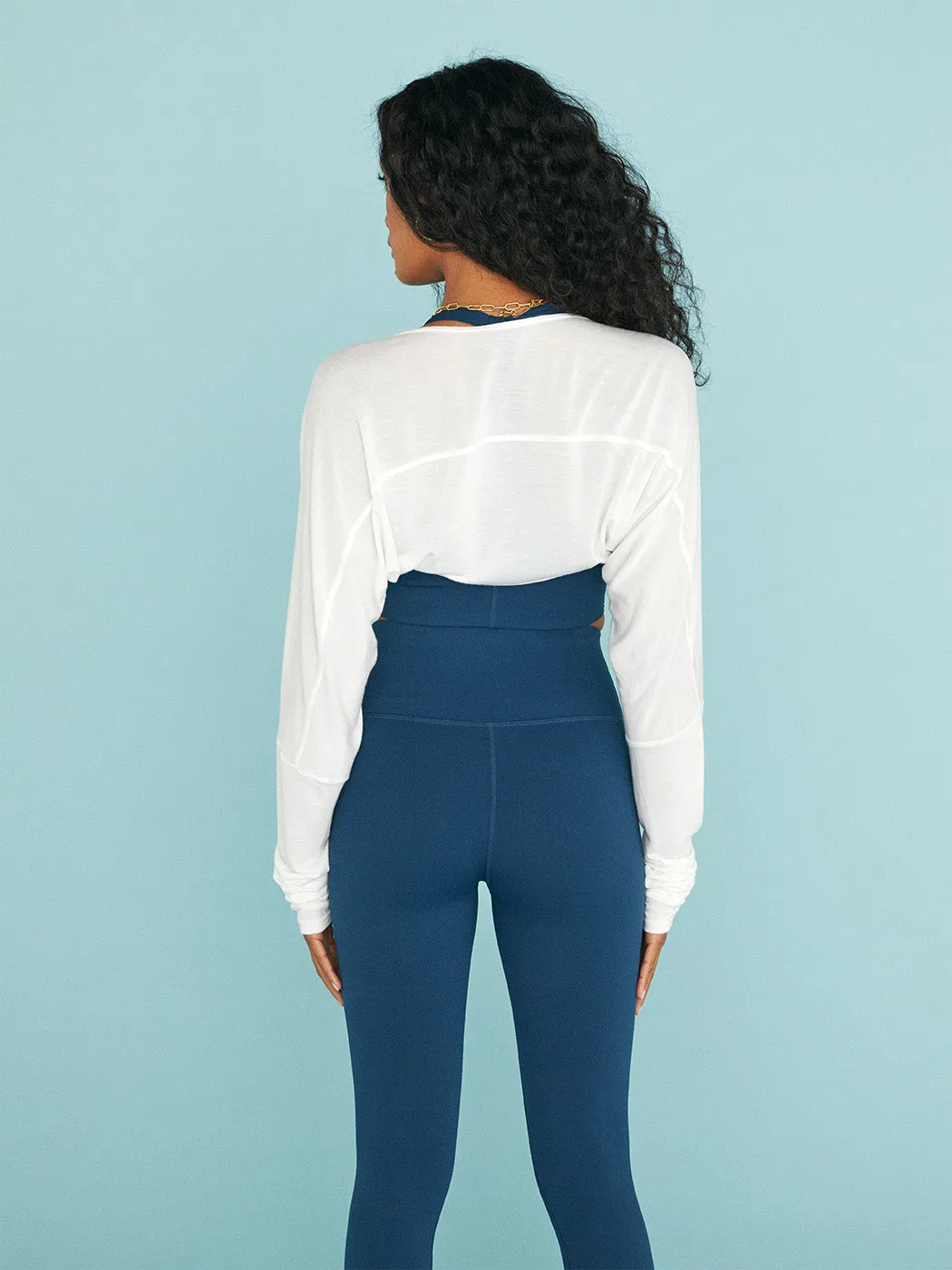 Staci Shrug - White sold by Carbon38 product image thumbnail 3