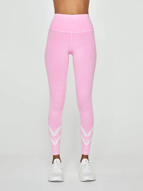 Sunset Legging - Chevron - Taffy/Cloud sold by Carbon38