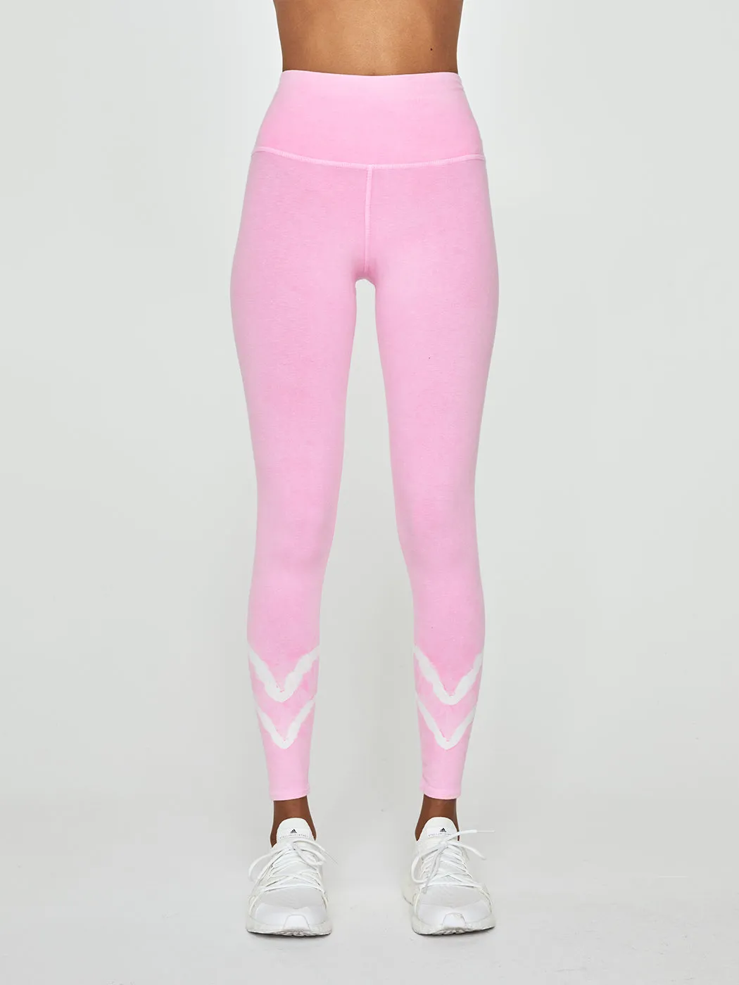 Sunset Legging - Chevron - Taffy/Cloud sold by Carbon38