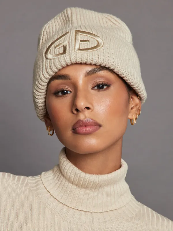 Valerie Beanie - Champagne sold by Carbon38