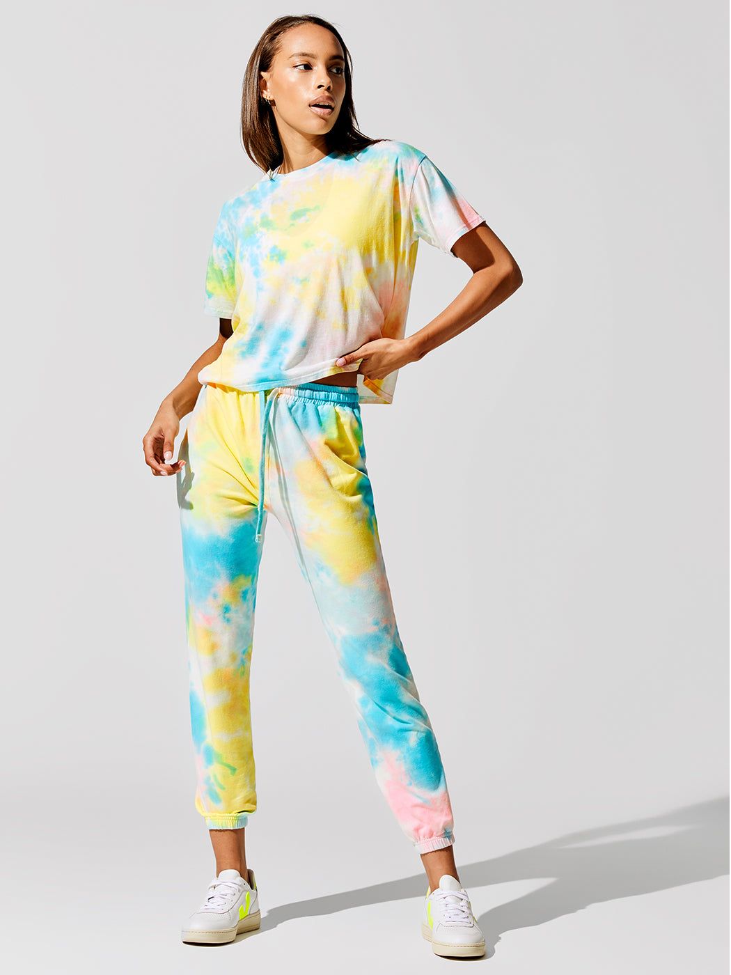 Tie Dye Jogger - Neon Multi sold by Carbon38 product image thumbnail 2