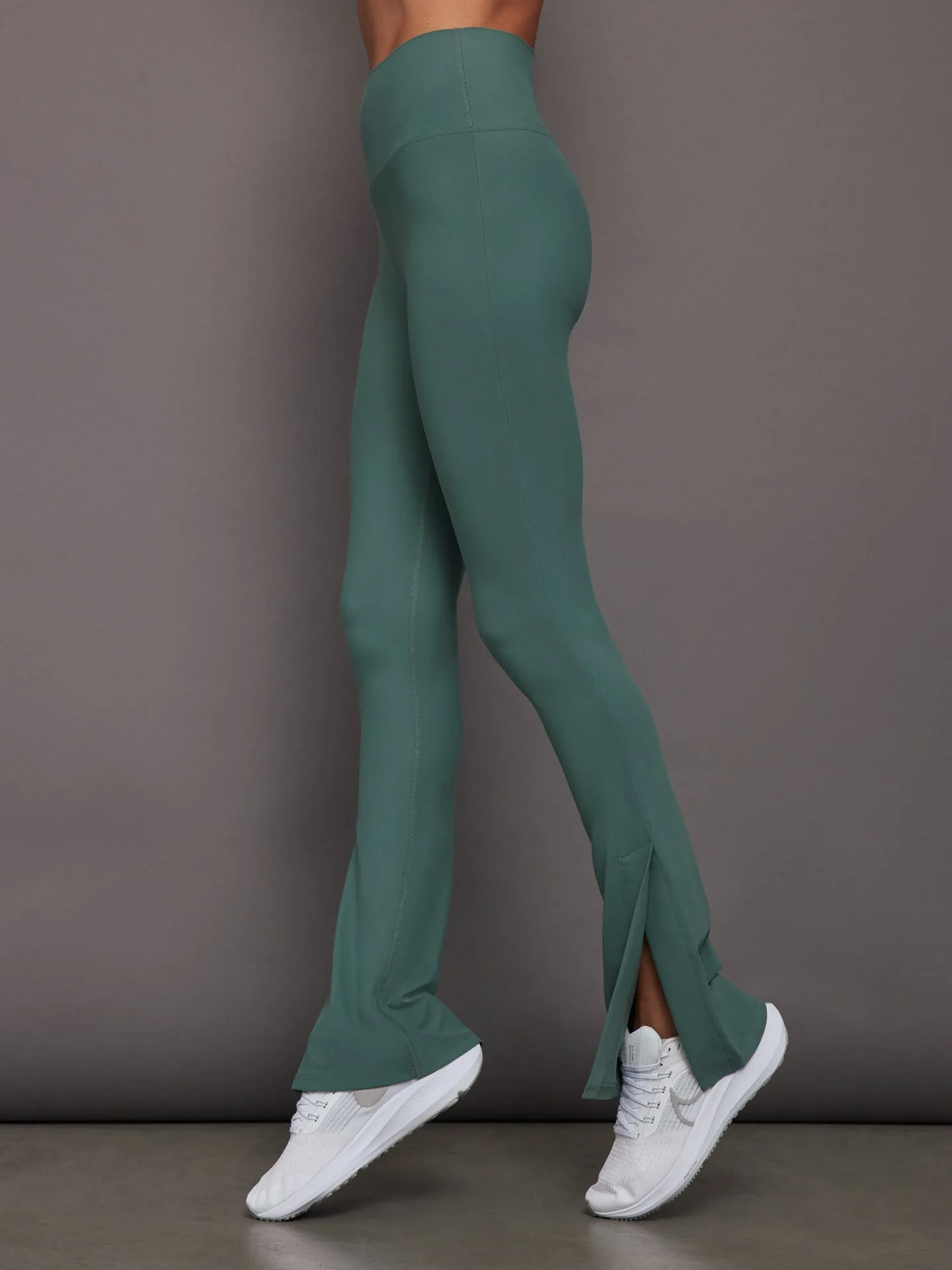 Split Bootcut Legging in Melt - Silverpine sold by Carbon38