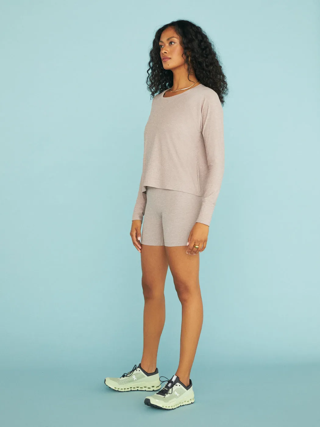 Featherweight Daydreamer Pullover - Chai sold by Carbon38 product image thumbnail 5