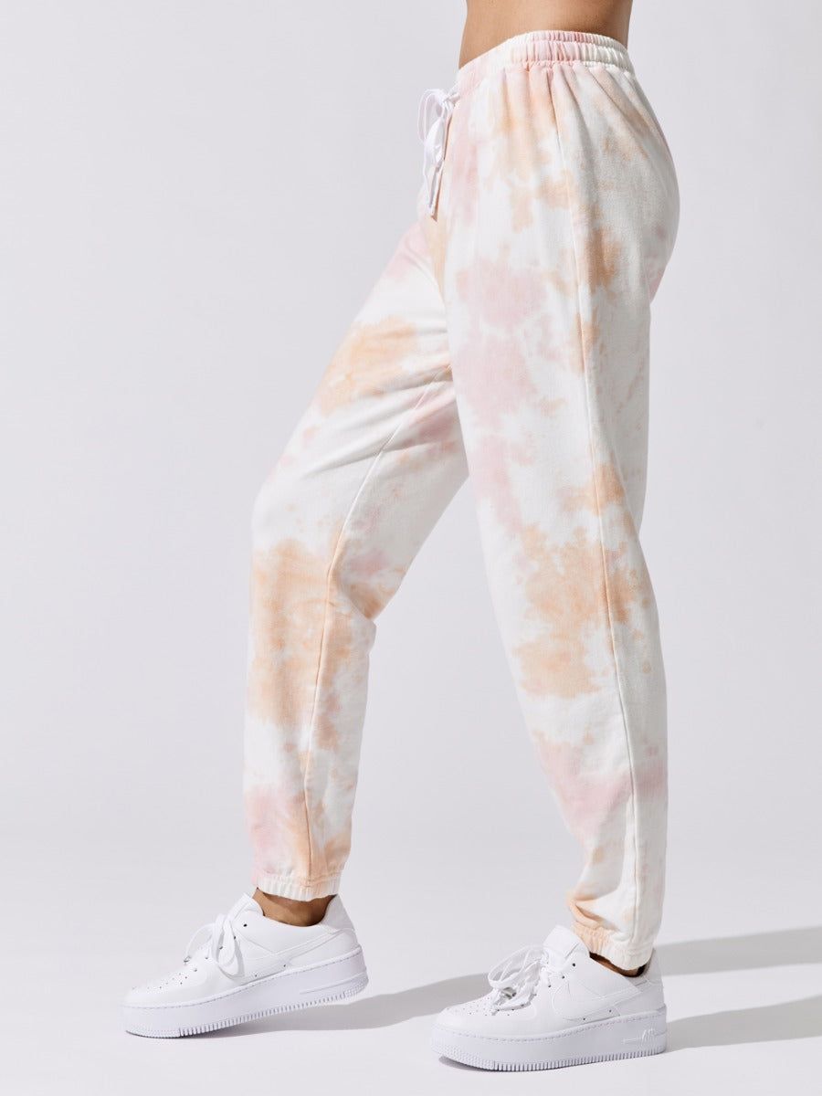 Tie Dye Jogger - Peach/Putty Pink sold by Carbon38 product image thumbnail 4