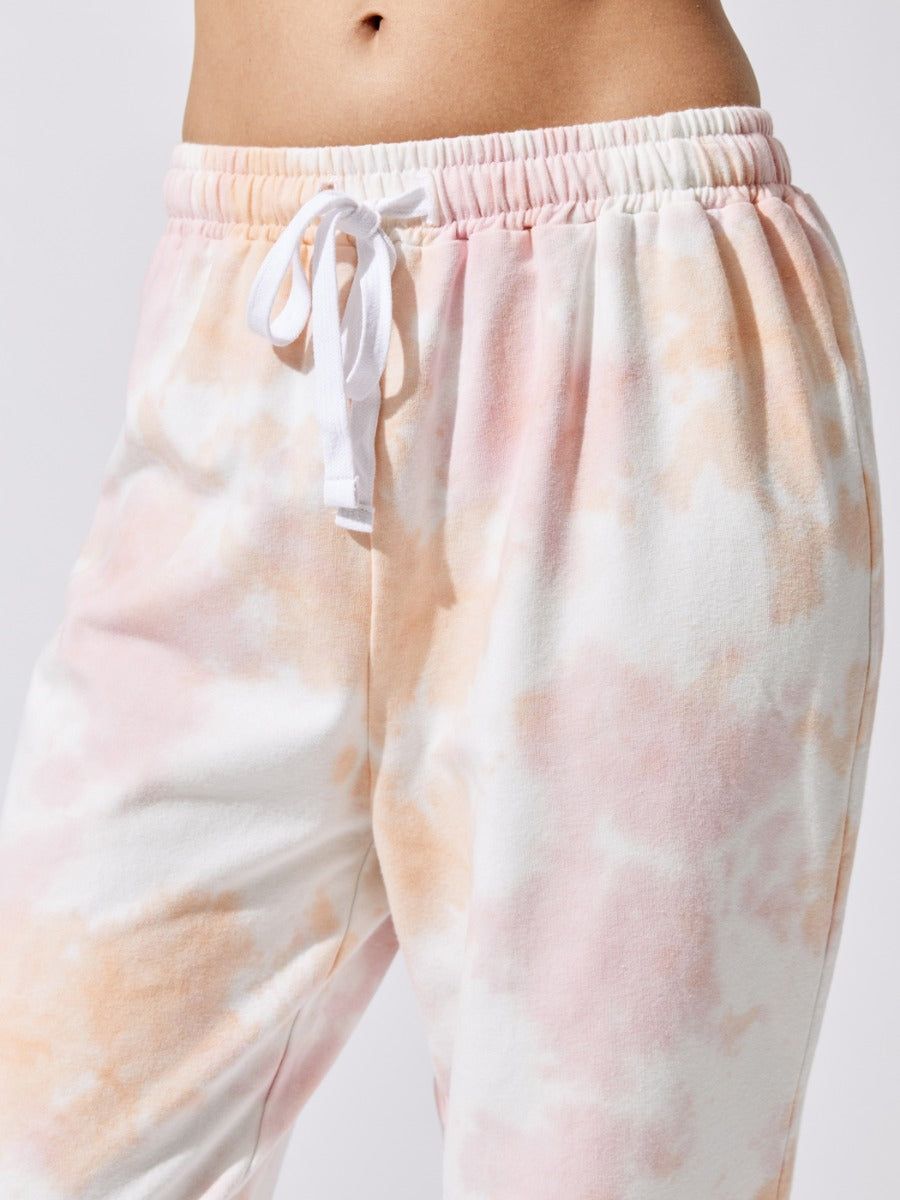 Tie Dye Jogger - Peach/Putty Pink sold by Carbon38 product image thumbnail 5