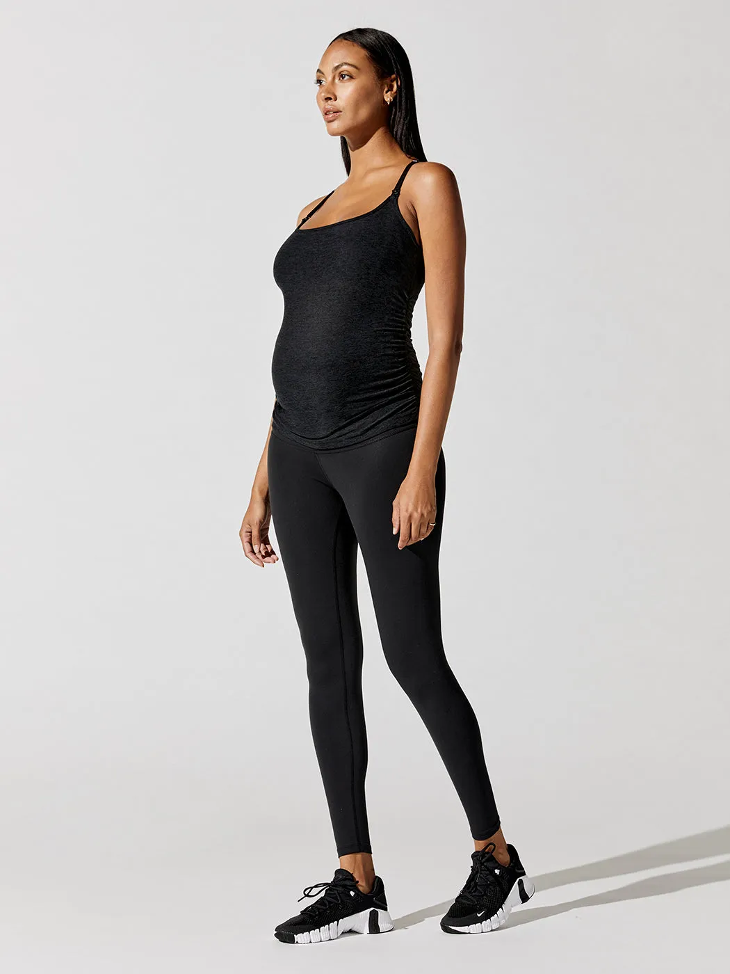 Maternity Love The Bump Long Legging - Jet Black sold by Carbon38