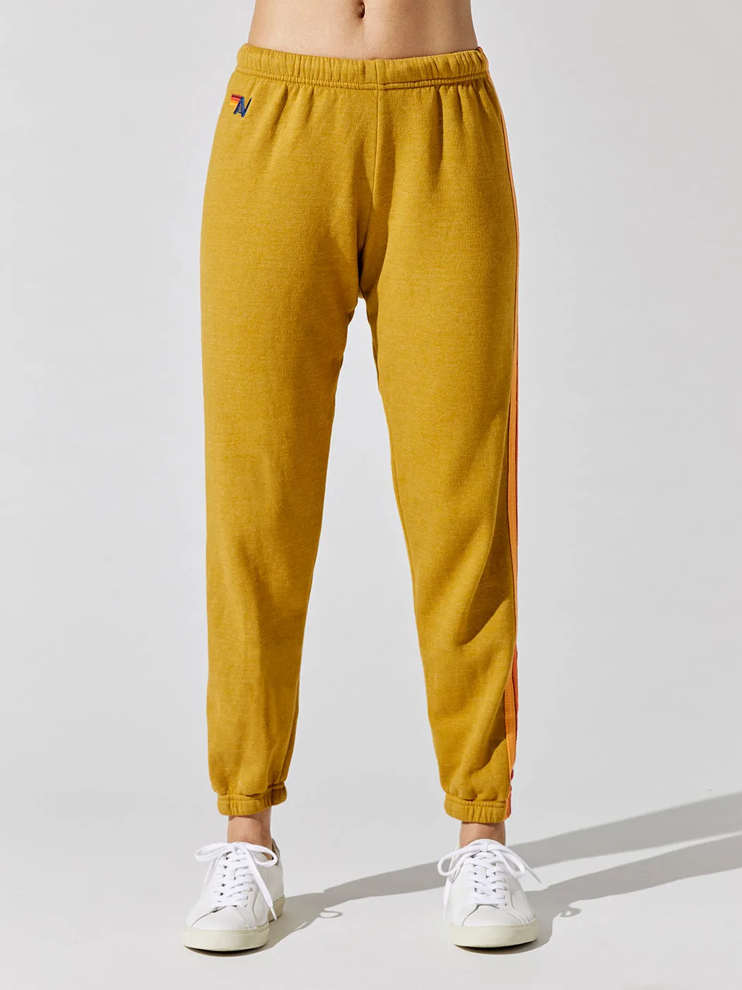 5 Stripe Women's Sweatpant - Honey 2 sold by Carbon38 product image thumbnail 4