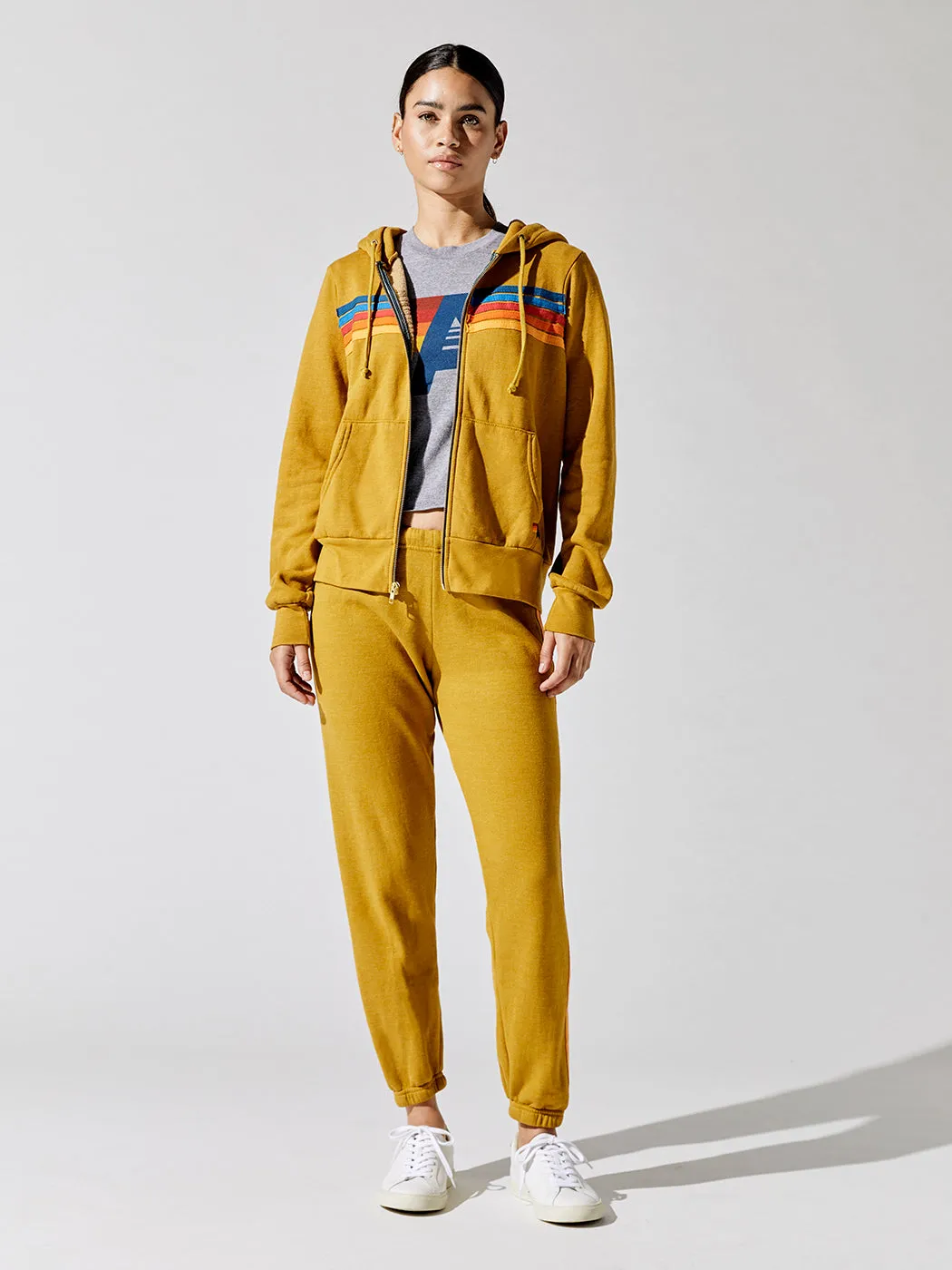 5 Stripe Women's Sweatpant - Honey 2 sold by Carbon38