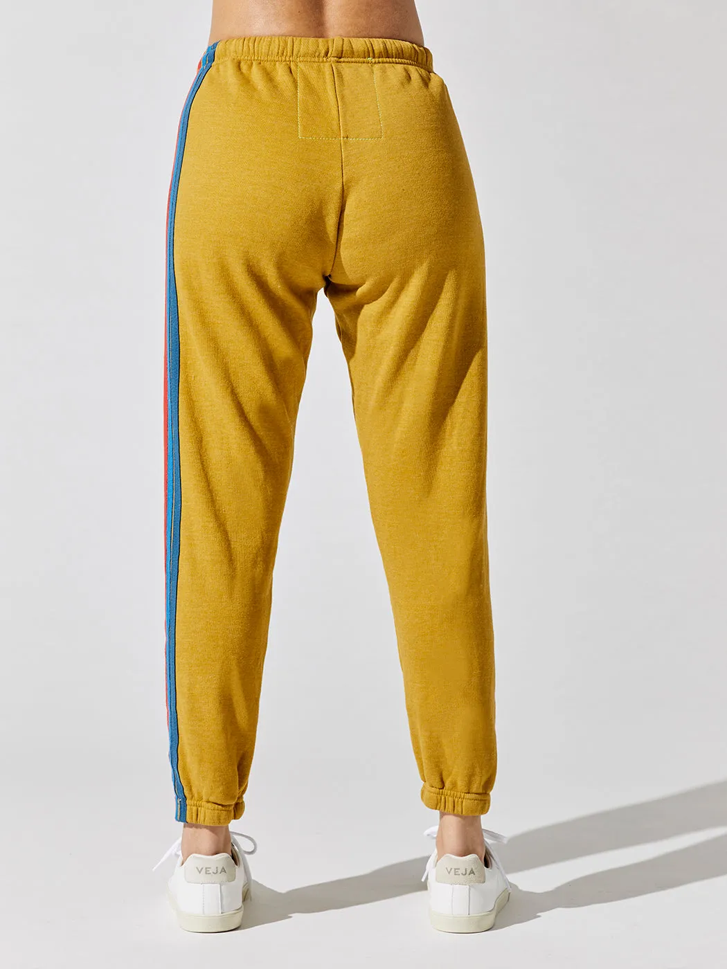 5 Stripe Women's Sweatpant - Honey 2 sold by Carbon38 product image thumbnail 5