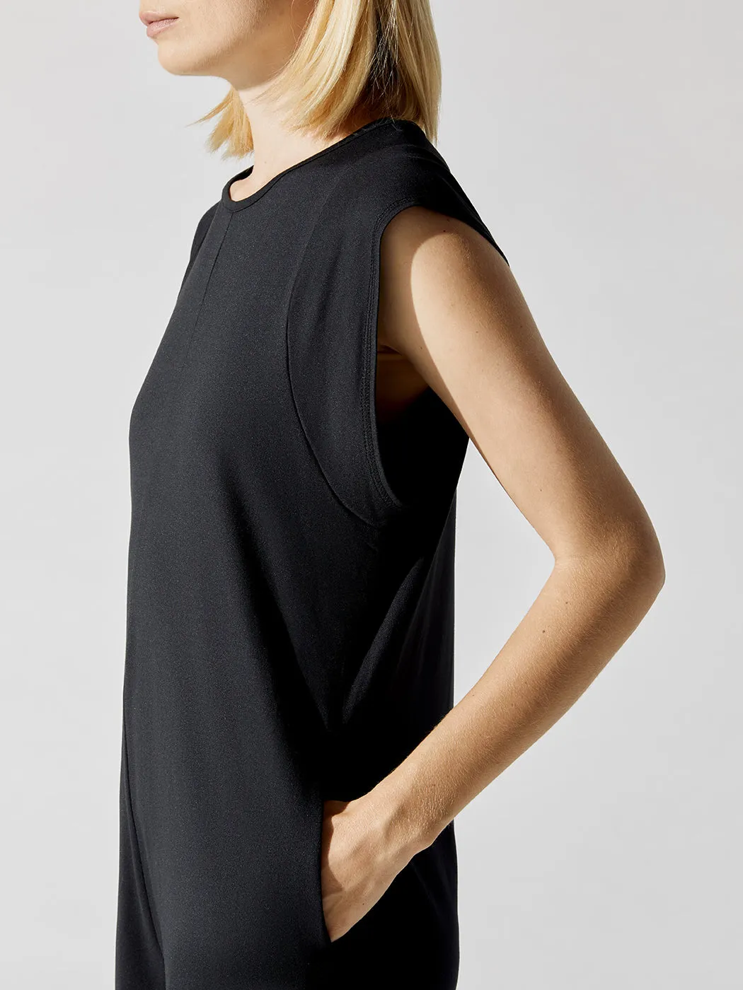 Milling Playsuit - Black sold by Carbon38 product image thumbnail 4
