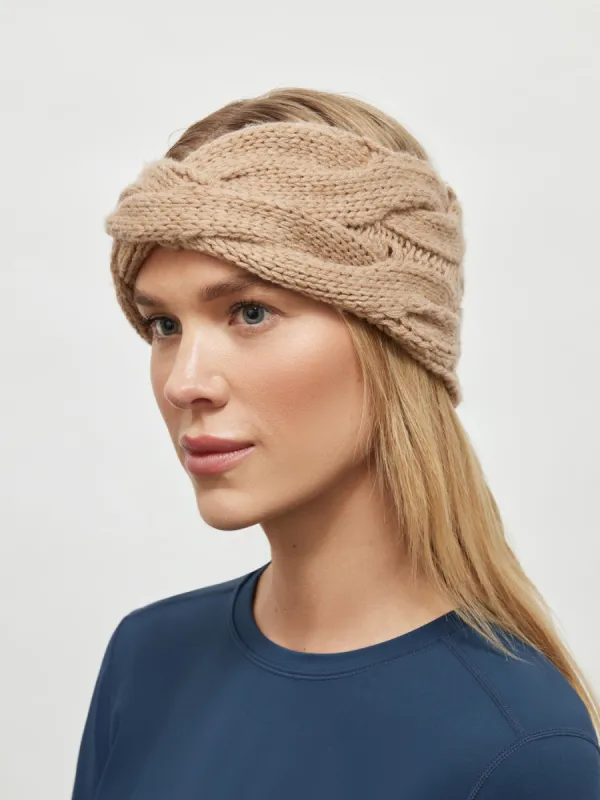 Lula Headband - Camel sold by Carbon38