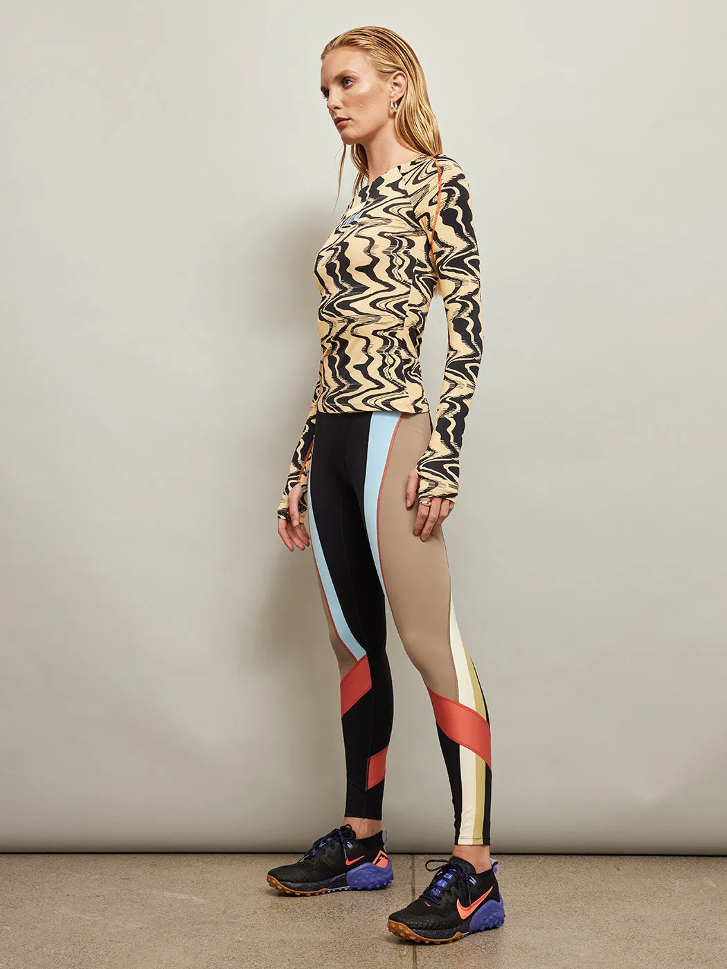 New Wave Long Sleeve Top - Liquify Print sold by Carbon38 product image thumbnail 3