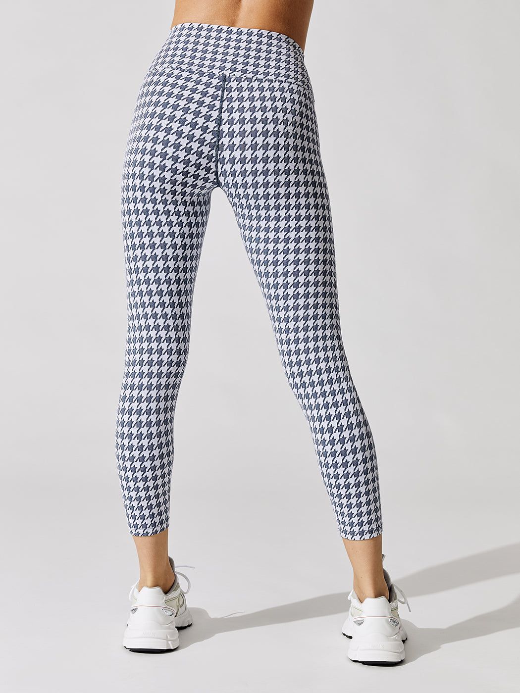 Houndstooth Jacquard 7/8 Legging - French Nayy-White sold by Carbon38 product image thumbnail 4