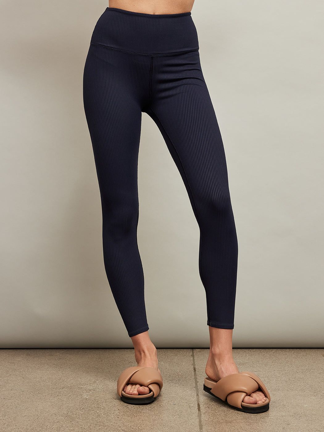 Ribbed 7/8 Legging - Navy sold by Carbon38 product image thumbnail 4