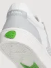 Vallely - Off White/Grey Premium Leather sold by Carbon38