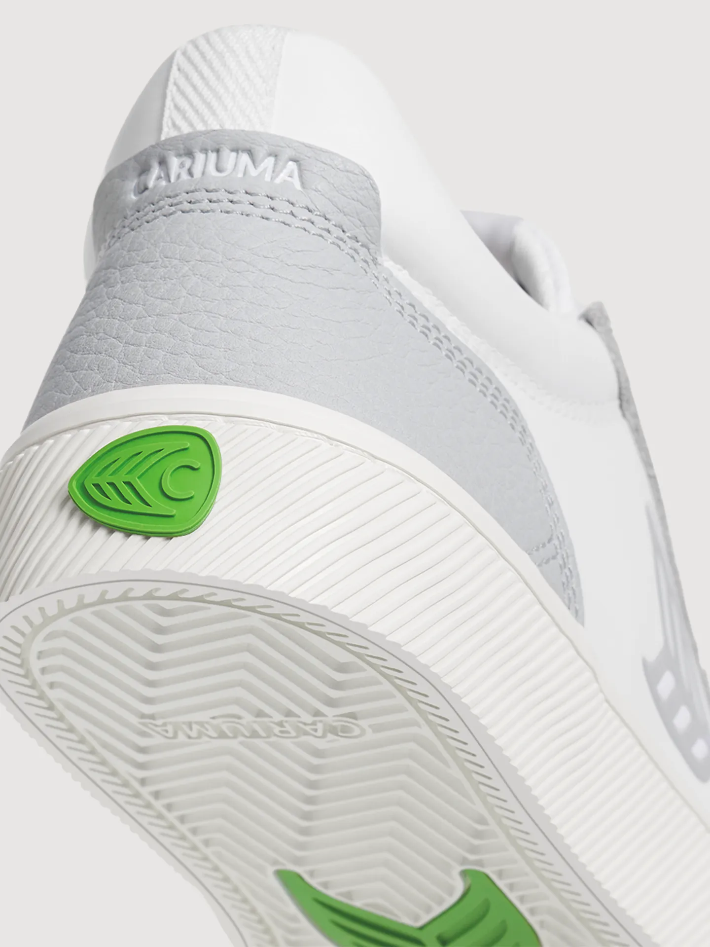 Vallely - Off White/Grey Premium Leather sold by Carbon38 product image thumbnail 4