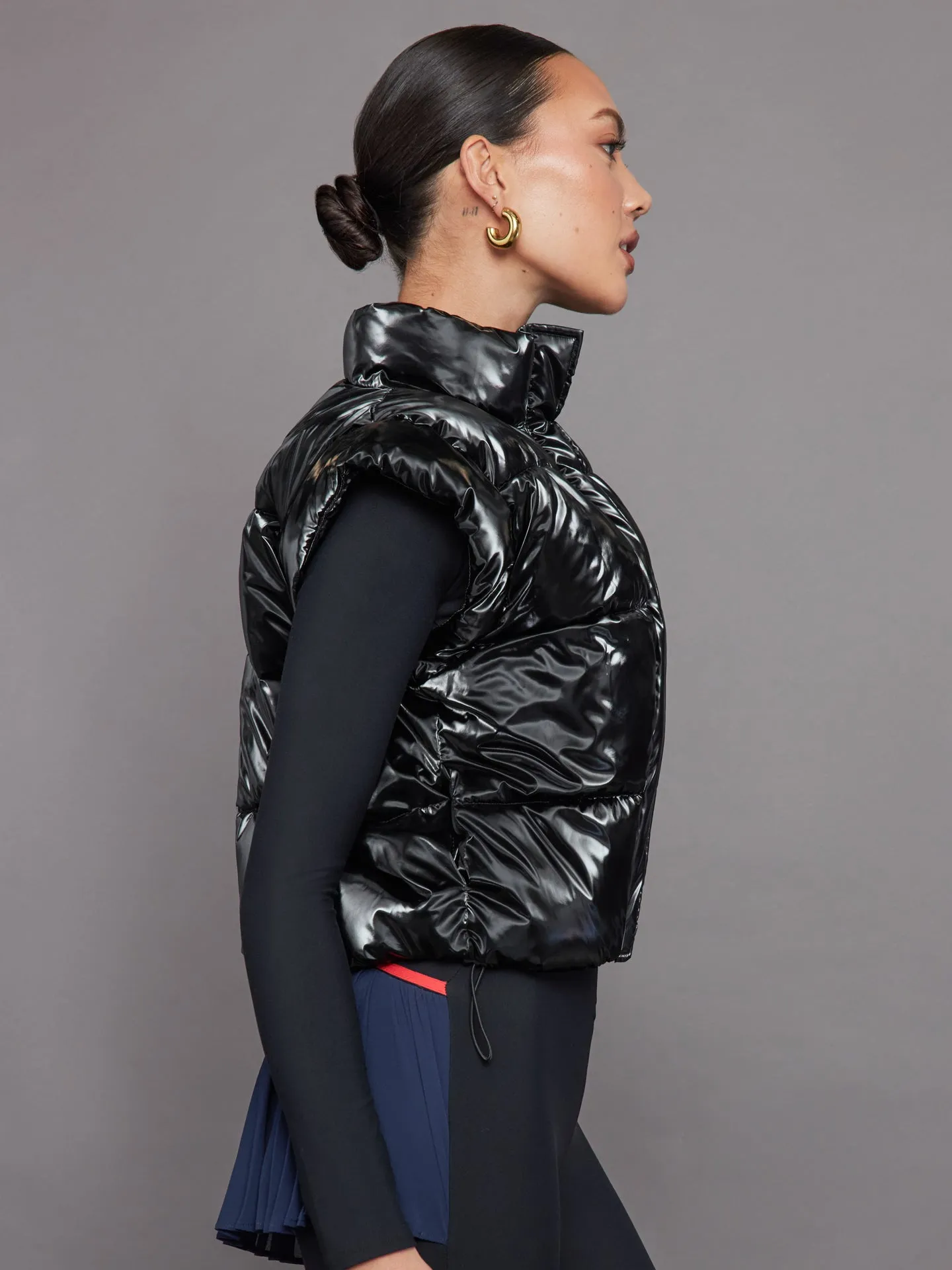 Puffer Vest - Black sold by Carbon38 product image thumbnail 2