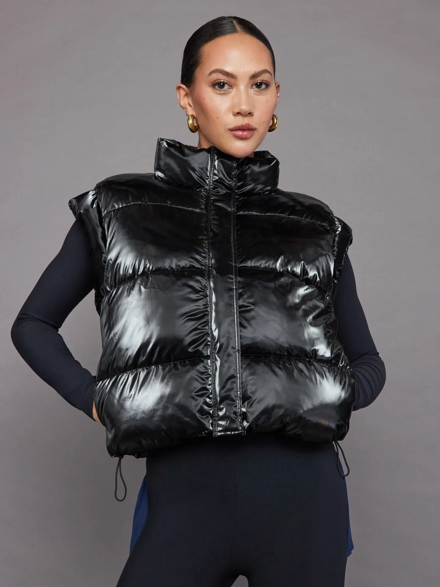 Puffer Vest - Black sold by Carbon38