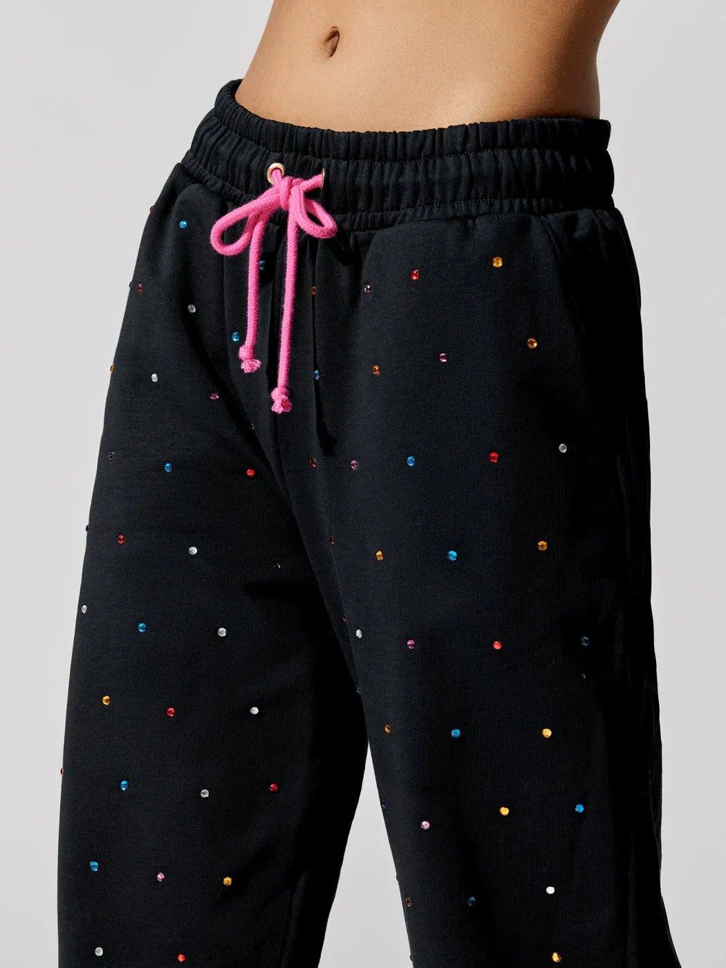 Cotton Gem Sweatpant - Black Gemstone sold by Carbon38 product image thumbnail 4