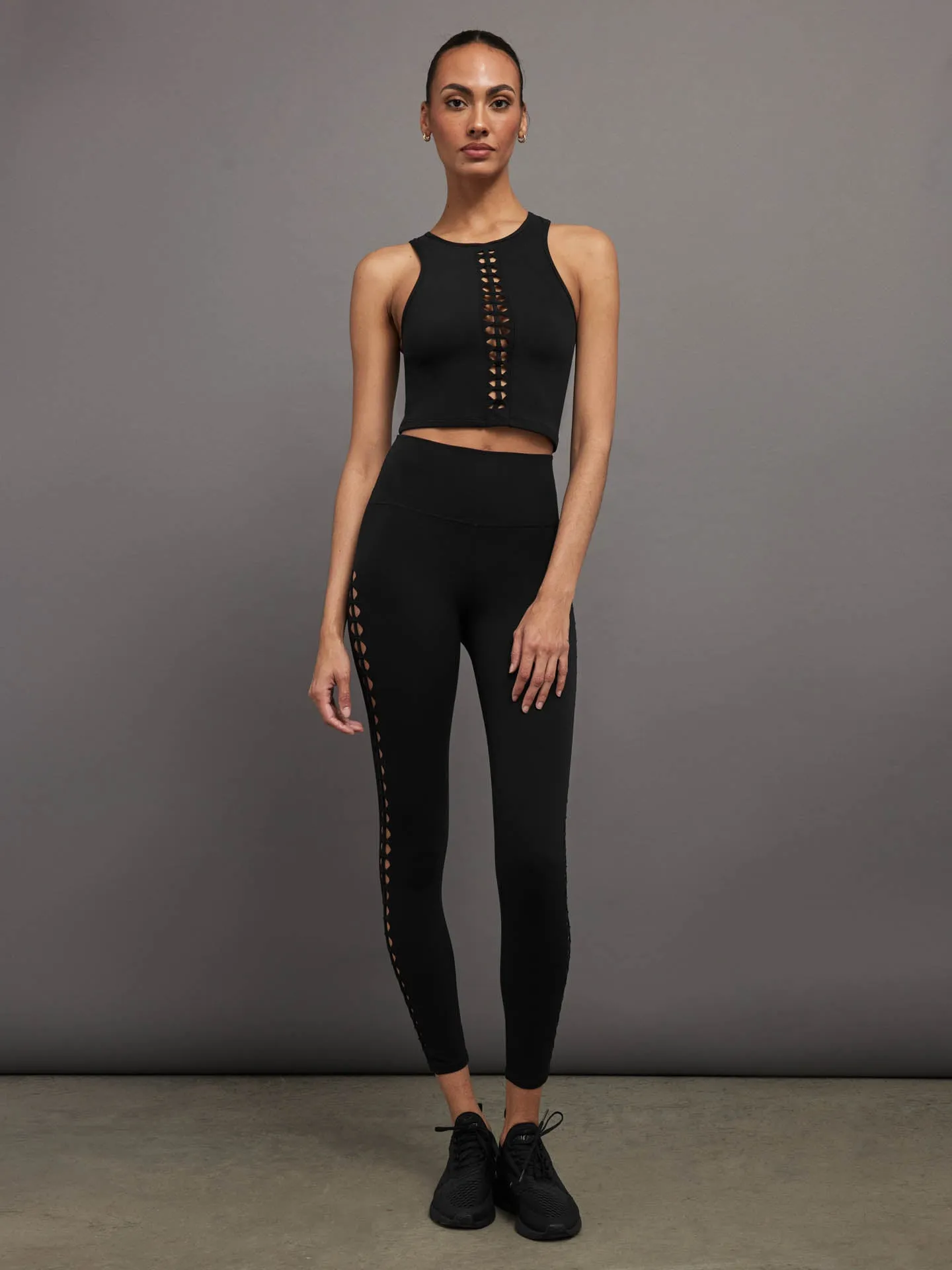 Crochet Tank in Melt - Black sold by Carbon38 product image thumbnail 5