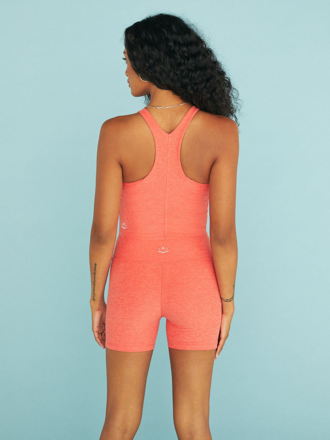 Spacedye Focus Cropped Tank - Fresh Coral Heather sold by Carbon38 product image thumbnail 3