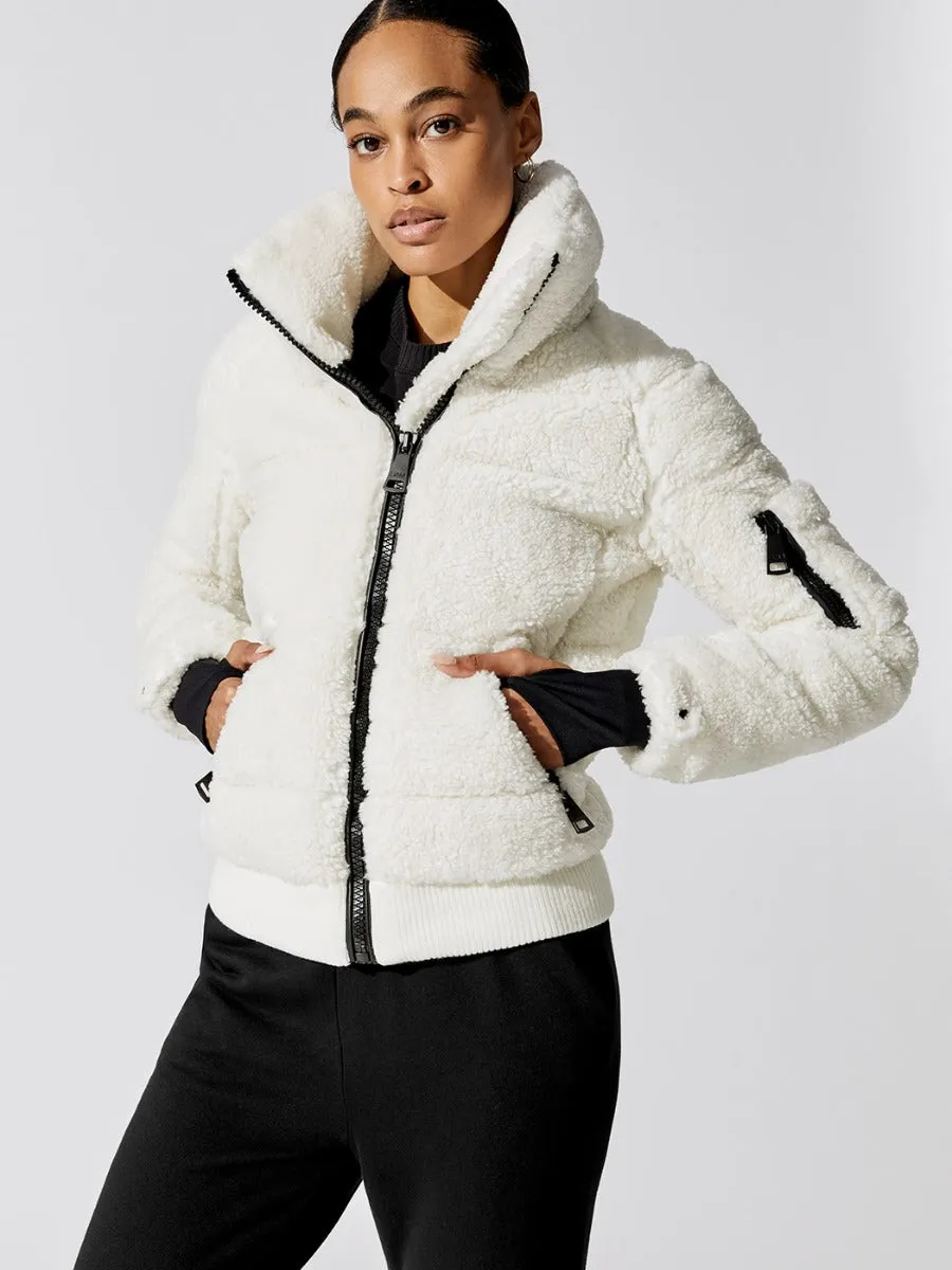Sherpa Freestyle Bomber - White sold by Carbon38 product image thumbnail 4
