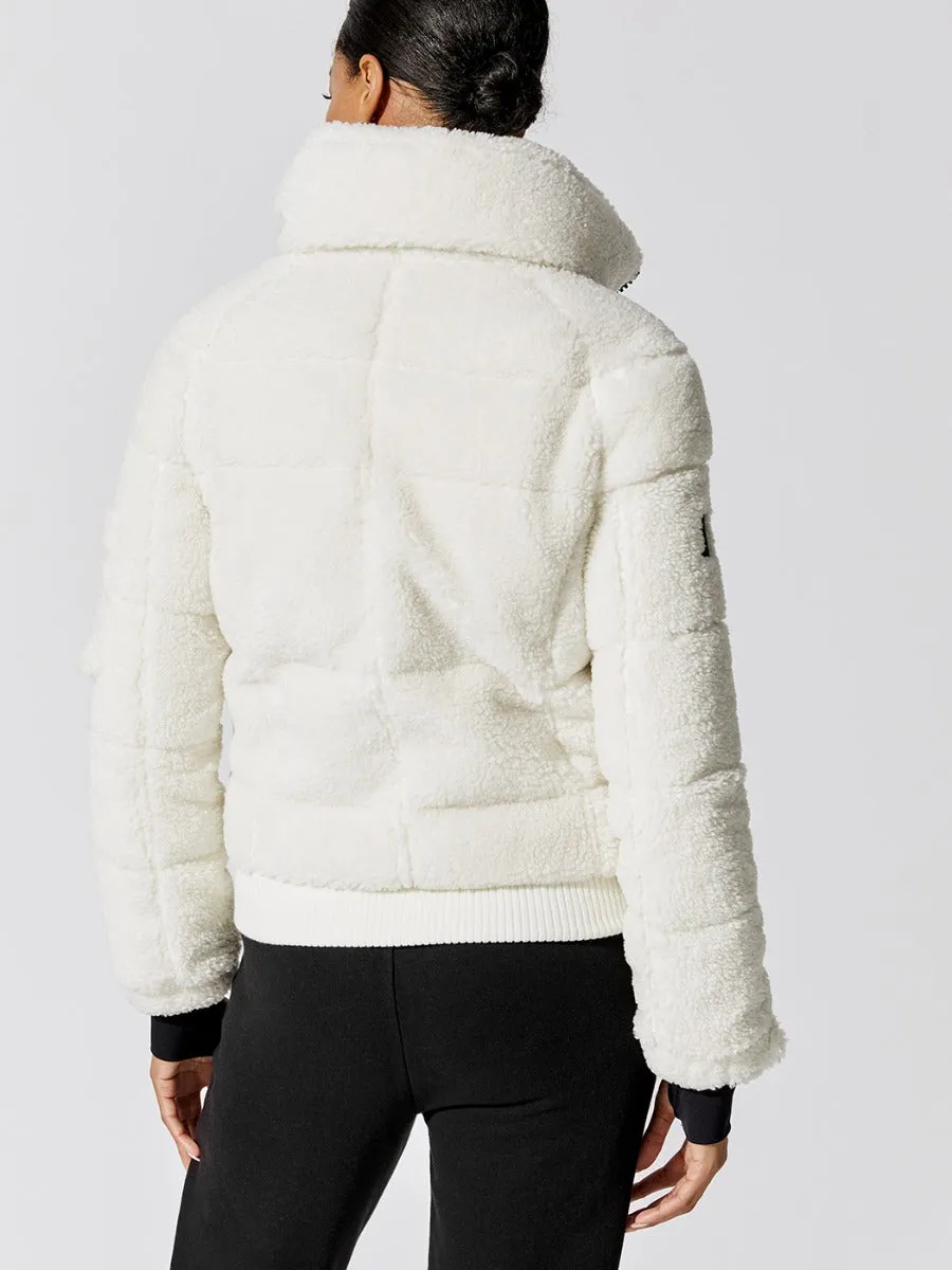 Sherpa Freestyle Bomber - White sold by Carbon38 product image thumbnail 5
