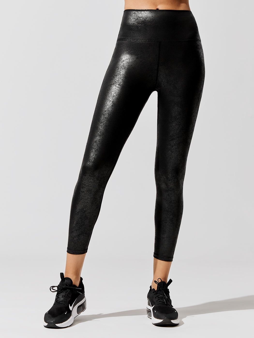Leatherette High Rise 7/8 Legging - Black sold by Carbon38 product image thumbnail 3