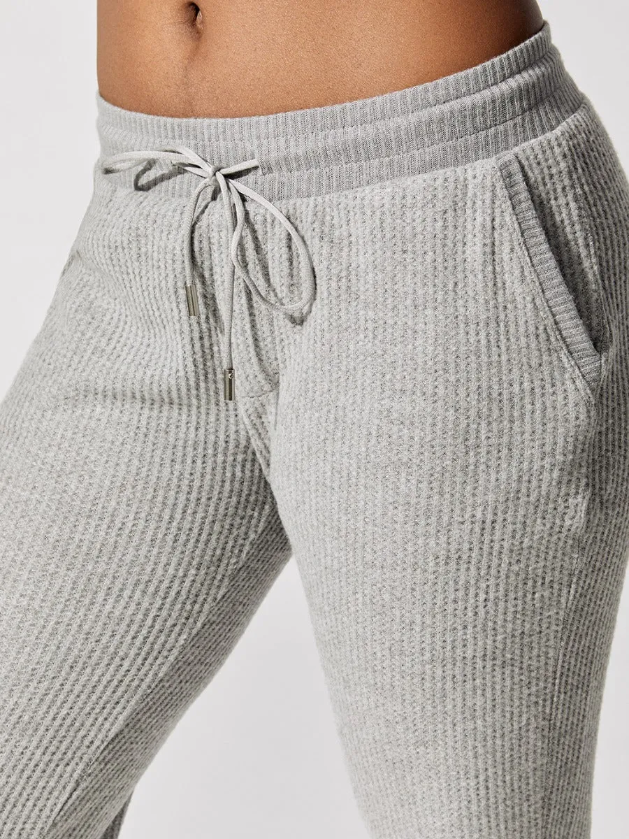Waffle Pull On Pant - Medium Heather Grey sold by Carbon38 product image thumbnail 4