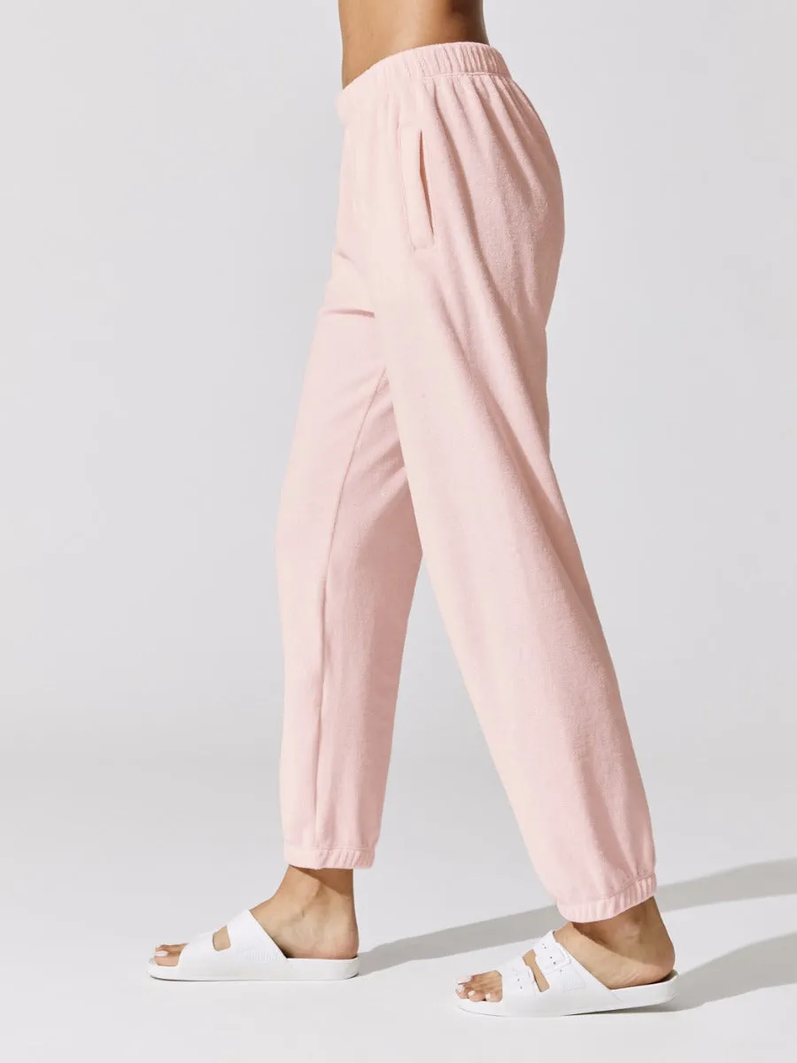 Terry Henley Sweatpant - Peony sold by Carbon38 product image thumbnail 4