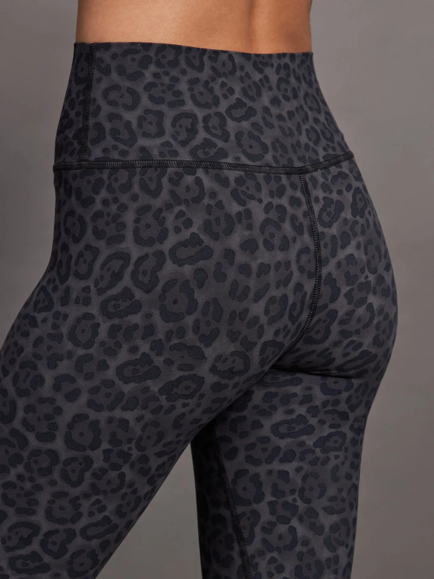 High Rise Legging in Melt - Charcoal Leopard sold by Carbon38 product image thumbnail 5