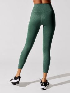 Shine Powder 7/8 Legging - Shine Powder Evergreen sold by Carbon38