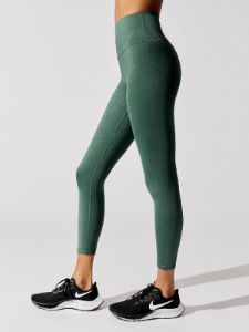 Shine Powder 7/8 Legging - Shine Powder Evergreen sold by Carbon38